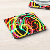 最新のネオンパターンコレクションを購入 コースター (左側)