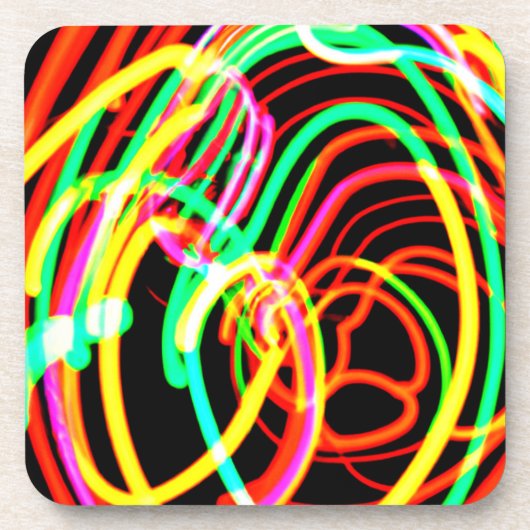 最新のネオンパターンコレクションを購入 コースター (正面)