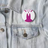 最新の乳がん認識度リボン 缶バッジ (インサイチュ)