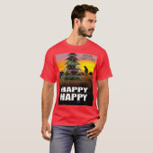 最新の素晴らしいクリスマスシーズンの色 Tシャツ (正面フル)