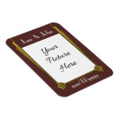 最新の赤い救磁石のスワンキーなアールデコ マグネット (右側)