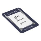 最新の青救色マグネットのスワンキーアールデコ マグネット (右側)