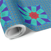 最新の驚くべきエジプトフェミニンデザイン色 ラッピングペーパー (ロールコーナー)