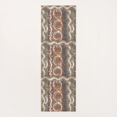 最新の アフリカの ファッション カラー 伝統的な デザイン ヨガマット (裏面)