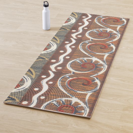 最新の アフリカの ファッション カラー 伝統的な デザイン ヨガマット (インサイチュ)