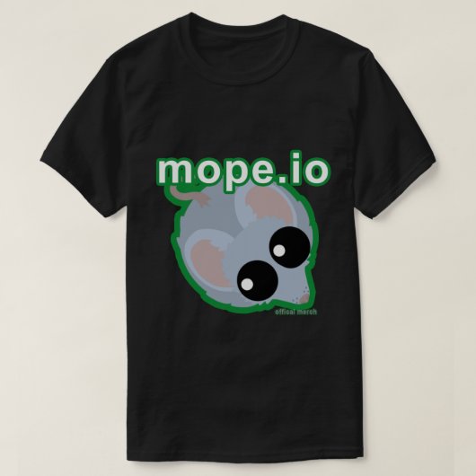 最新のMope.io merch tシャツ (デザイン正面)
