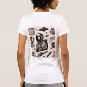 最新のTシャツデザイン Tシャツ (裏面)