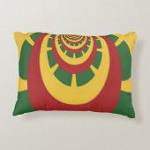 最新ジャマイカラスタ色 アクセントクッション (裏面)