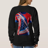 最新デザイン婦人基本スウェットシャツ スウェットシャツ (裏面)