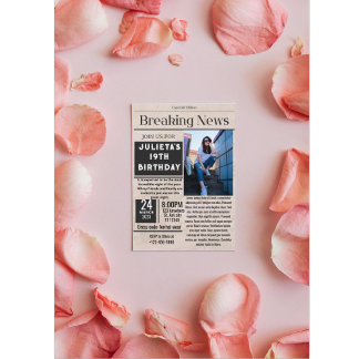 最新ニュース招待状 招待状