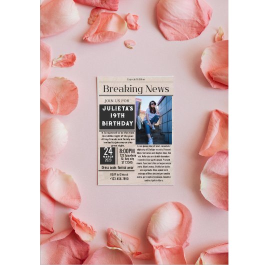 最新ニュース招待状 招待状