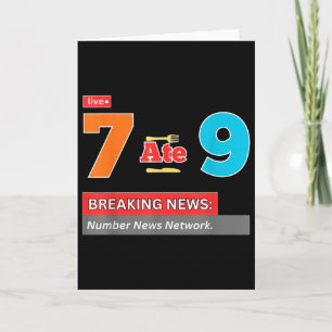 最新ニュース 7が9を食べた 数学ジョーク 面白い 67 ミーム ホール カード