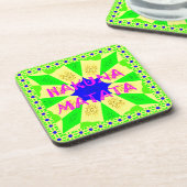 最新ハクナマタタビューティフルアメージングデザインコロ コースター (左側)