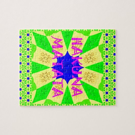 最新ハクナマタタビューティフルアメージングデザインコロ ジグソーパズル (横)