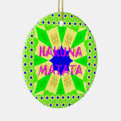 最新ハクナマタタビューティフルアメージングデザインコロ セラミックオーナメント (右)