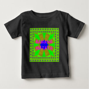 最新ハクナマタタビューティフルアメージングデザインコロ ベビーTシャツ