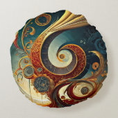 最新ファンシーのテーマ丸枕 ラウンドクッション (裏面)