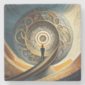 最新ファンシーデザインストーンコースター ストーンコースター (正面)