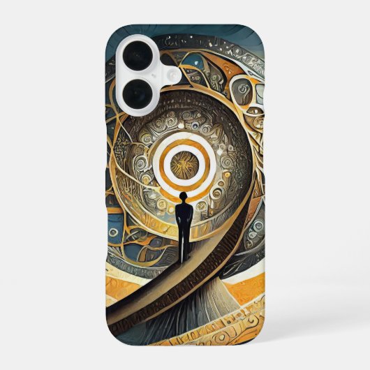 最新ファンシープリントiPhone 16ケース iPhone 16ケース (裏面)