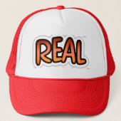 最新実在文字デザイン キャップ (正面)