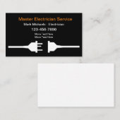 最新電気技師名刺の傾向 名刺 (正面/裏面)