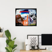 最新頼スコーグファン: ALL IN.神の言うところ。 ポスター (ホームオフィス)