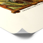 最早野球プリント ポスター (角)