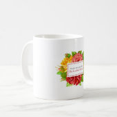 最最高のも登り来詰めた後の眺め、プリント コーヒーマグカップ (正面左)