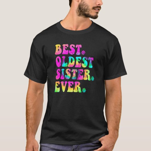 最最高の長姉兄弟姉妹誕生日母の日 Tシャツ (正面)