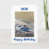 最楽しむも幸せな息子 カード (正面)