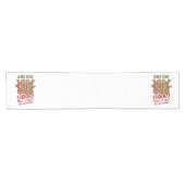 最気にも可愛いクッキーNicuナース ショートテーブルランナー (横)