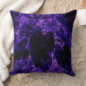 最深紫葉の象の耳 クッション (ブランケット)