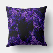 最深紫葉の象の耳 クッション (裏面)