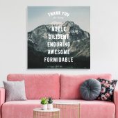 最盛期の高度#2 (24x24) キャンバスプリント (インサイチュ (リビング))