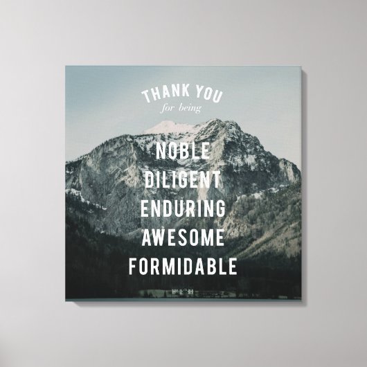 最盛期の高度#2 (24x24) キャンバスプリント (正面)