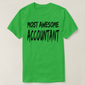 最素晴らしも会計士1 Tシャツ (デザイン正面)