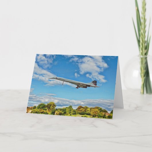 最終のコンコルド カード (正面)