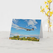 最終のコンコルド カード (黄色い花)