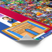 最終キャンバスの配置 ポスター (角)