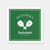 最終スイングピックボールバチェロレッテ スタンダードカクテルナプキン (正面)