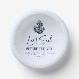 最終セイルウィーヴェルバチェロレッテ週末パーティー ペーパーボウル