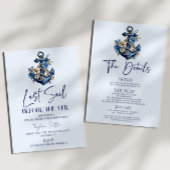 最終セイルウィーヴェルバチェロレッテ週末パーティー 招待状