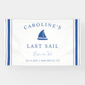 最終セイルウィーヴェルバチェロレッテ週末パーティー 横断幕 (横)