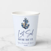 最終セイルウィーヴェルバチェロレッテ週末パーティー 紙コップ (裏面)