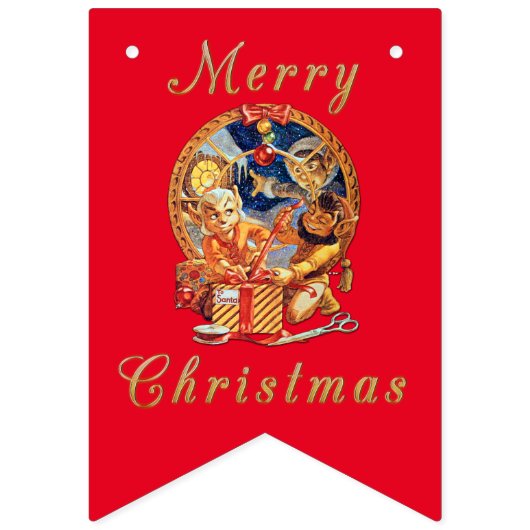 最終パッケージ バンティングフラッグ (第1の旗)