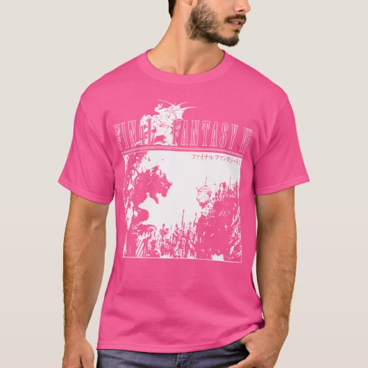 最終ファンタジーVi Tシャツ (正面)