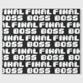 最終ボス包装紙 ラッピングペーパー (フラット)