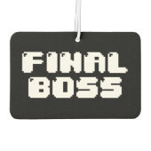 最終ボス空気清浄機 カーエアーフレッシュナー (裏面)