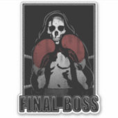 最終ボス シール (正面)