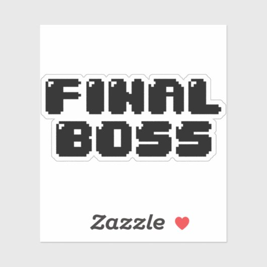 最終ボス シール (シート)